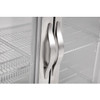 Roller Grill Display Fridge with Fixed Shelves White DT735