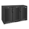 Polar G-series 850mm Triple Door Back Bar Cooler Solid Door 320 Ltr GE999