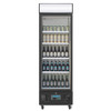 Polar G-Series Upright Display Fridge 368Ltr Black GH427