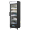 Polar G-Series Upright Display Fridge 368Ltr Black GH427