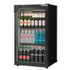 Autonumis Popular 1 Door Back Bar Cooler Black A209179 GN360