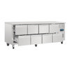 Polar U-Series Eight Drawer Gastronorm Counter Fridge DA549