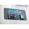 Polar U-Series Double Door Counter Fridge with Upstand 282Ltr DL914