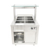 Parry Flexi-Serve Hot Cupboard with Wet Bain Marie Top and Quartz Heated Gantry FS-HBW2PACK CH190