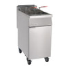 Buffalo Single Tank Twin Basket Freestanding Gas Fryer DC319-N