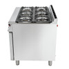 Falcon 6 Burner Dominator Plus Oven Range G3101 Natural Gas with Feet DK940-N