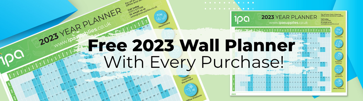 Free 2023 Wall Planner with Every Purchase! 