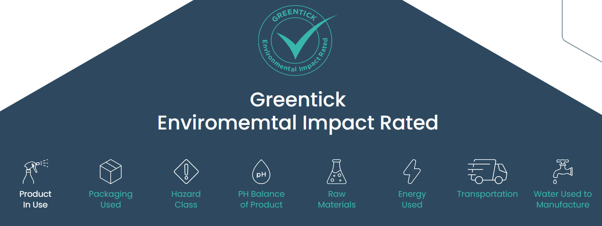 Top 10 Evans Vanodine GreenTick Commercial Cleaning Chemicals