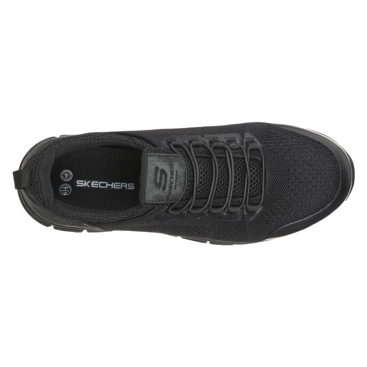 Skechers steel deals toe cap