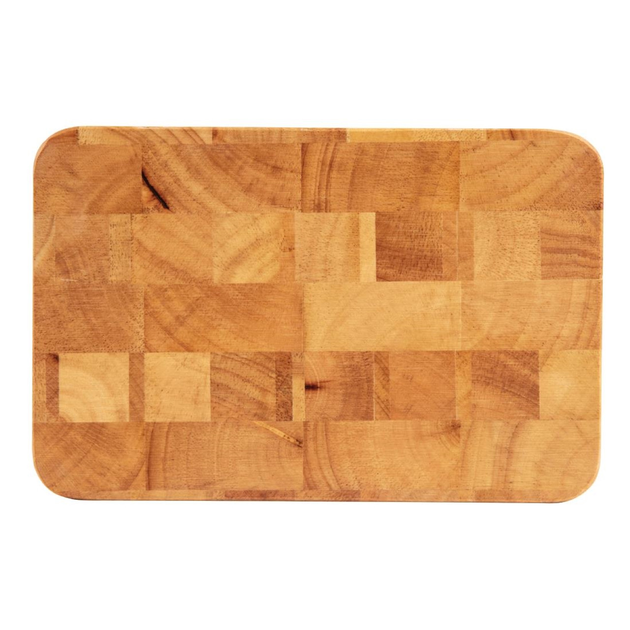 Vogue Small Rectangular Wooden Chopping Board - C461 - Buy Online at Nisbets