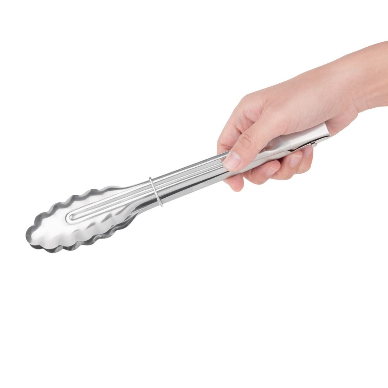 Nisbets Essentials Catering Tongs 245mm - DF668 - Buy Online at Nisbets