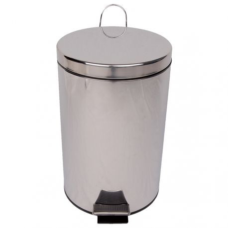 12Ltr Stainless Steel Pedal Bin IPA Supplies