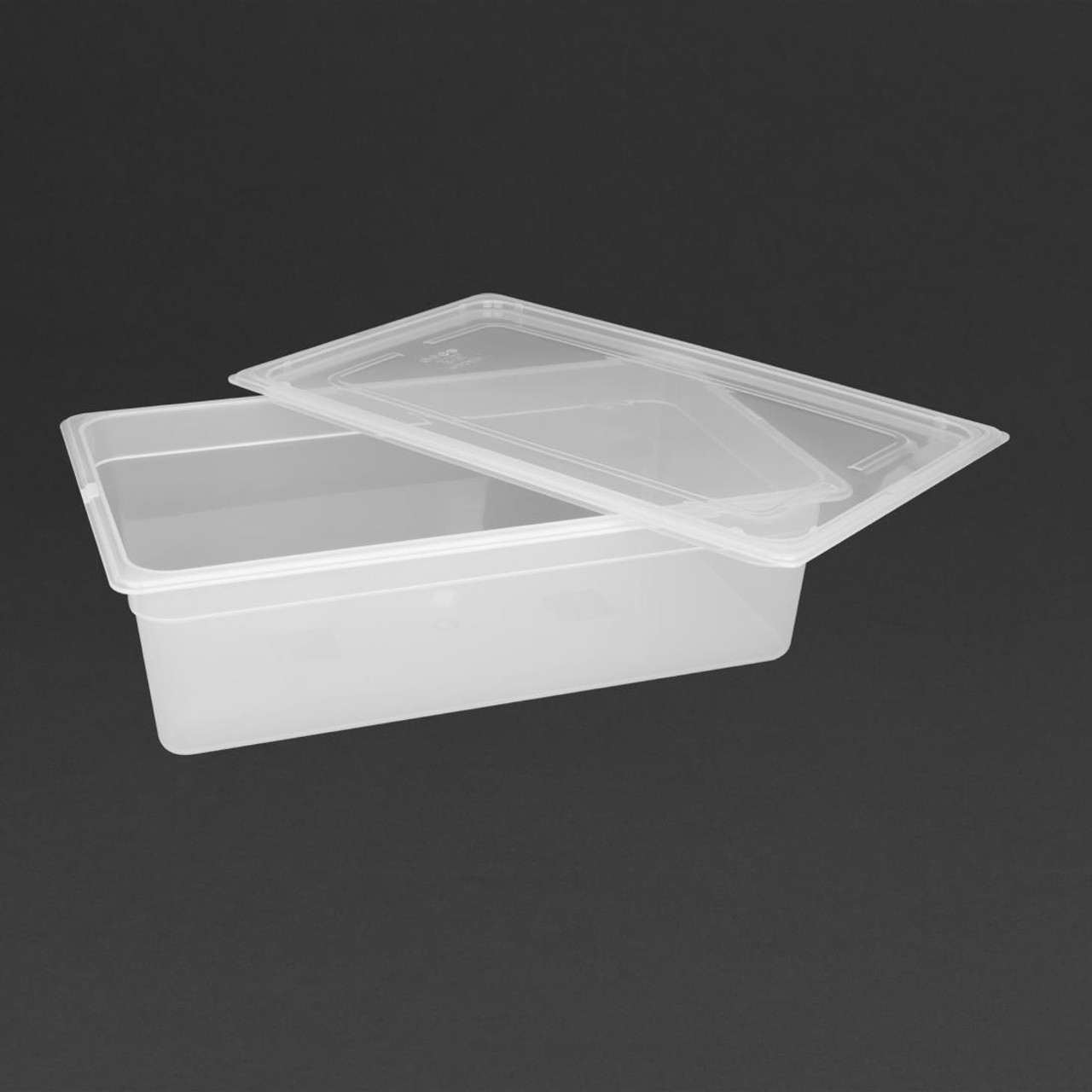 Vogue Polypropylene 1/4 Gastronorm Pan Lid Container Food Storage Catering
