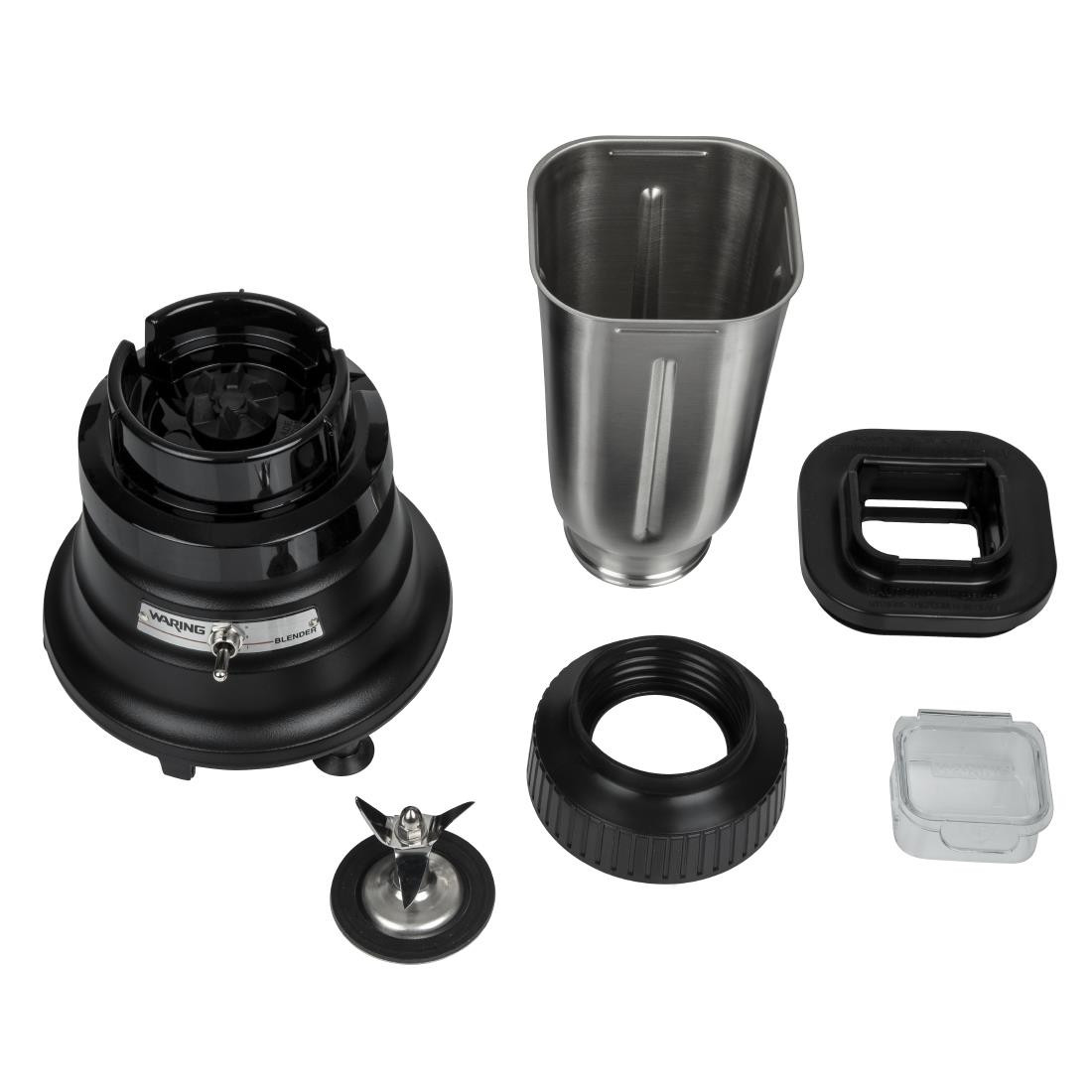 Waring BB255SK Stabmixer – 260 Watt, Edelstahlkrug, Perfekt Für Smoothies & Suppen