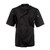 Chefs Works Montreal Cool Vent Unisex Short Sleeve Chefs Jacket Black M B054-M