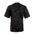 Chefs Works Montreal Cool Vent Unisex Short Sleeve Chefs Jacket Black XS B054-XS