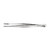 Stainless Steel Round Tip Micro Tweezers 160mm CC163