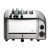 Dualit 2 x 2 Combi Vario 4 Slice Toaster Silver 42171 CD360