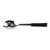 Vogue Slotted Serving Spoon Black Handle 340mm CS911