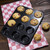 Vogue Carbon Steel Non-Stick Mini Muffin Tray 12 Cup GD013