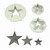 PME Star Pastry Cutters (Pack of 3) GL238