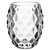 Olympia Glass Diamond Tealight Holder Clear 75mm (Pack of 6) GM227