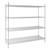 Vogue 4 Tier Wire Shelving Kit 915x610mm U256