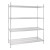 Vogue 4 Tier Wire Shelving Kit 1525x610mm U258