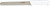 Genware 8'' Bread Knife White (Serrated)