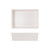 White Tokyo Melamine Salad Box 20.5 x 14.5 x 6cm 6 Pack