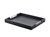 GenWare Solid Black Butlers Tray with Metal Handles 54.5 x 44cm