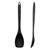 Black Silicone Spoon 30cm