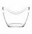 Clear Plastic Champagne Bucket Large