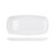 White Osaka Melamine Oblong Plate 35.5 x 19cm 12 Pack