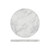 White Marble Agra Melamine Round Slab 28.5cm