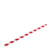 Paper Straws Red Stripe