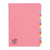 Punched Subject Divider A4 20 Part Multicolour