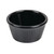 Olympia Kristallon Melamine Fluted Ramekins Black 89mm 12 Pack