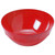 Full shot of Red Polycarbonate Round Bowl 12cm.