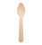 Full shot of Biodegradable Disposable Wooden Cutlery Spoons.