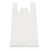 Jumbo Vest Carrier Heavy Duty White 12 x 18 x 24 1000 Pack