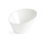 Olympia Whiteware Oval Sloping Bowls 154 x 133mm 335ml 4 Pack CB079