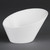 Olympia Whiteware Oval Sloping Bowls 176(W)x203(L)mm 3 Pack CB080