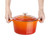 Vogue Orange Round Casserole Dish 3.2Ltr GH302