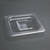 Vogue Polycarbonate 1/6 Gastronorm Lid Clear U248