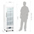 Polar G-Series Upright Display Fridge 218Ltr White DM075