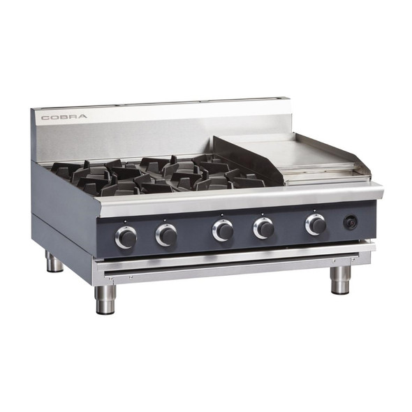 Cobra Countertop LPG Hob with Griddle C9C-B FD148-P