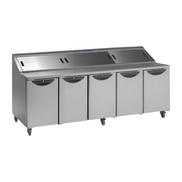 Williams Onyx Refrigerated Prep Counter 1137Ltr CPC5-SS FD369