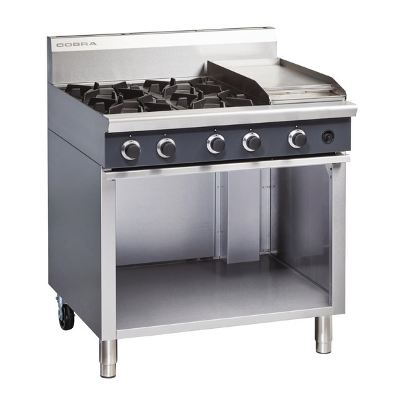 Cobra Natural Gas Range 4 Burner with Griddle C9CN FE672-N