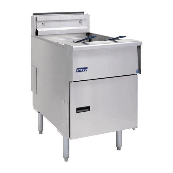 Pitco Single Tank Twin Basket Fryer SE18S-SSTC FP877